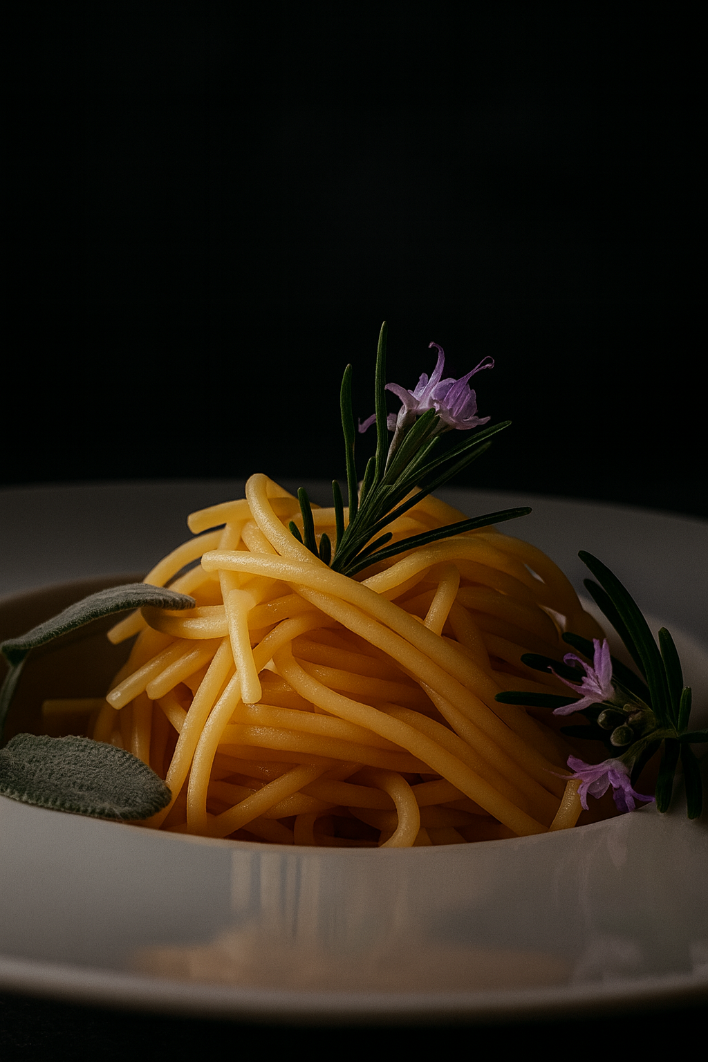 Pasta con sugo al tonno ed olio evo al basilico bio (Copia)